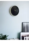 Mey İthalat® 36 Cm Krem Dekoratif Duvar Saati