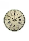 Mey İthalat® 36 Cm Krem Retro Tasarım Duvar Saati