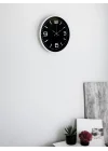 Mey İthalat® 36 Cm Modern Dekoratif Duvar Saati