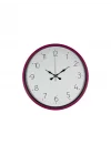 Mey İthalat® 36 Cm Pembe Standart Duvar Saati