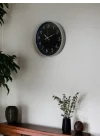 Mey İthalat® 36 Cm Sade Dekoratif Duvar Saati