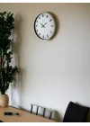 Mey İthalat® 36 Cm Sade Dekoratif Duvar Saati