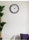 Mey İthalat® 36 Cm Sade Standart Duvar Saati