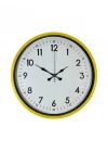Mey İthalat® 36 Cm Sarı Modern Dekoratif Duvar Saati