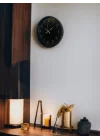 Mey İthalat® 36 Cm Siyah Asil Duvar Saati