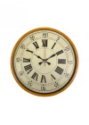 Mey İthalat® 36 Cm Turuncu Nostalji Duvar Saati