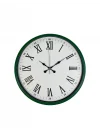 Mey İthalat® 36 Cm Yeşil Roma Rakamlı Duvar Saati