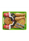 Mey İthalat® 39166 PİZZA TEPSİ ÇİFT PORSİYON