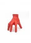 Mey İthalat® 3D Dekoratif Kırmızı El Biblo 17x16 cm Modern Ev Aksesuarı