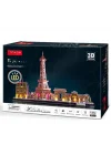 Mey İthalat® 3D Puzzle 115 Parça LED Işıklı