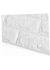Mey İthalat® 3D Tuğla Desenli Kendinden Yapışkanlı Duvar Paneli 58x38 cm
