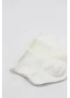 Mey İthalat® 3lü Penye Soket Çorap 10132 Ekru