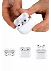Mey İthalat® 3.Nesil İOS Android Uyumlu Bluetooth 5.0 Beyaz Çağrı Cevaplama Yeni Nesil