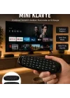 Mey İthalat® 3’ü 1 Arada Kablosuz Hava Mouse Mini Klavye Kumanda Yeni Nesil