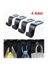 Mey İthalat® 4  Adet Araba Koltuk Arkası Askı
