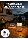 Mey İthalat® 4 Fonksiyonlu Dekoratif Kamp Lambası – Tungsten Ampul, USB Çıkışlı Yeni Nesil