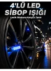 Mey İthalat® 4lü Araç Sibop LED Işığı Otomatik Açılan Lastik Işığı Seti
