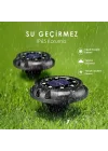 Mey İthalat® 4lü Solar Panelli Kazıklı RGB Zemin LED (Güneş Enerjili)