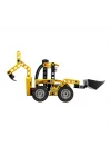 Mey İthalat® 42197   Technic Kazıcı Yükleyici 104 parça +7 yaş