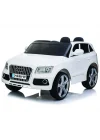 Mey İthalat®  437 Audi Q-SUV 12V Beyaz Akülü Araba