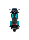Mey İthalat® 438A XMX-316 Ledli Akülü Motor 12 Volt Turkuaz