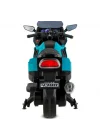 Mey İthalat® 438A XMX-316 Ledli Akülü Motor 12 Volt Turkuaz