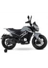 Mey İthalat® 447 Motocross Akülü Motorsiklet 12V Gri