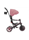 Mey İthalat® 4in1 Katlanabilir Bisiklet Koyu Pastel Pembe