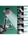 Mey İthalat® 5 Kademeli Duş Başlığı Siyah