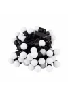 Mey İthalat® 5 Metre 28 LED Fişli RGB Mini Top LED