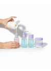 Mey İthalat® 5 Parça Şeffaf Seyahat Kozmetik Seti 30 ml
