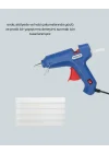 Mey İthalat® 5 Silikon Hediyeli 40W Sıcak Silikon Tabancası Pratik Güçlü Kullanım
