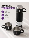 Mey İthalat® 500 ml Vakumlu Termos – Çift Kat Paslanmaz Çelik, Sızdırmaz Kapağıyla Sıcak ve Soğuk İçeceklere Özel