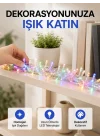 Mey İthalat® 50’li LED Şeffaf Kablolu 5 m Aydınlatma Işık Süsleme Led