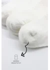 Mey İthalat® 6Lı Basic Penye Soket Çorap 10101 Ekru