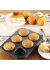 Mey İthalat® 6lı Muffin Kek Kalıbı
