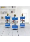Mey İthalat® 6lı Ufak Atlı Karınca Mavi