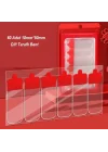 Mey İthalat® 60 Parça Kolay Açılır Güçlü Çift Taraflı Bant 18mm*50mm