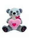 Mey İthalat® 62909 30 CM KALP TUTAN PANDA -HLY