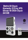 Mey İthalat® 64 GB Retro Oyun Konsolu – Çoklu Emülatör Desteği, Linux Tabanlı Açık Sistem