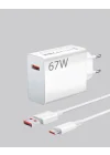 Mey İthalat® 67 Watt Type C Şarj Adaptörü Asus Zenfone 7 8 9 Uyumlu Yeni Nesil