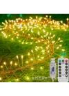 Mey İthalat® 6m 200 Led Gün ışığı Uzaktan Kumandalı 8 Modlu Usbli