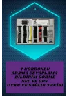 Mey İthalat® 7 Kordonlu Akıllı Saat Ve Yeni Nesil Kulaklık Dokunmatik Ekran Android ve İOS Uyumlu