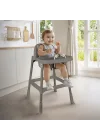 Mey İthalat® 7566 MAMA SANDALYESİ OYUNCAKLI -  GRİ