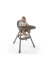 Mey İthalat® 7569 OYUNCAK-PREMİUM MAMA SANDALYESİ-STONE GRİ