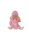 Mey İthalat® 7959 60 CM TRİKOLU HIRKALI SAÇLI BÜYÜK BEBEK