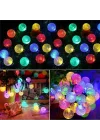 Mey İthalat® 7m 50 Led RGB Solar