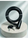 Mey İthalat® 80 CM 12 MM BİSİKLET KİLİDİ
