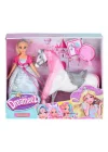 Mey İthalat® 81047 Dreameez Prenses Bebek ve Atı