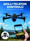 Mey İthalat® 99 Pro Akıllı Kamera Drone Katlanabilir Gövde 4K HD Kamera ve APP Kontrolü